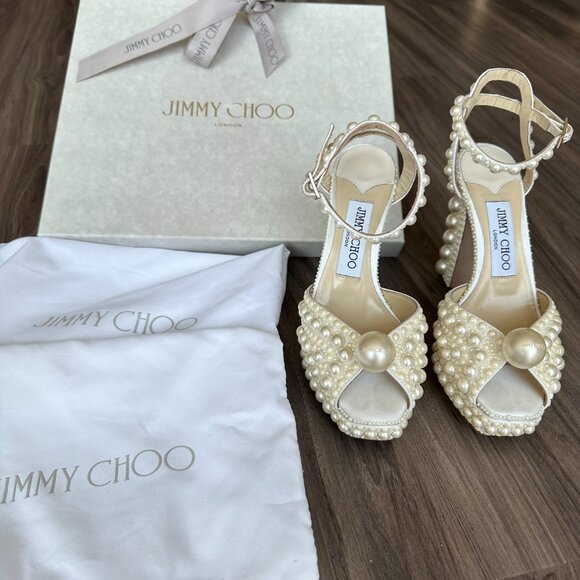 Jimmy Choo Sacaria Platform 120 in Size 34 - Picture 5 of 16